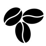 Coffee beans icon