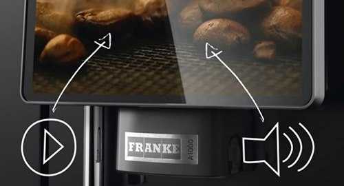 franke coffee machine touchscreen
