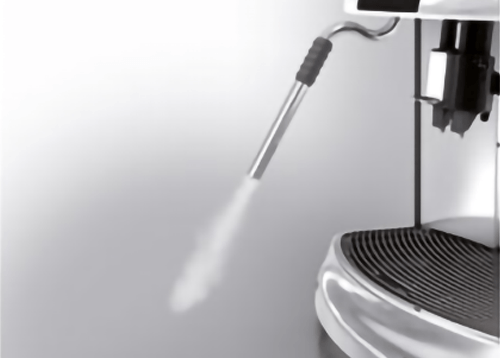 Schaerer coffee art plus kávégép gőzpálca automatikus gőzölés gyors króm kávé tejgőz