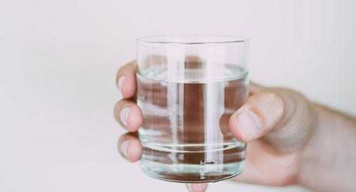 glass of water for enhanced