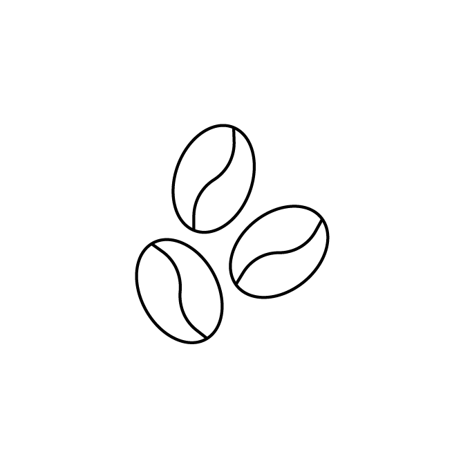 Beans-1 coffee bean logo