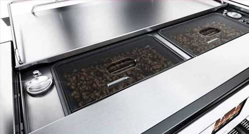 Schaerer Barista coffee machine bean hoppers