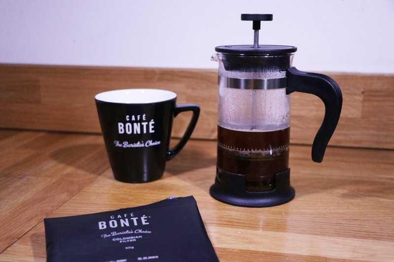 filter coffee and cafetiere