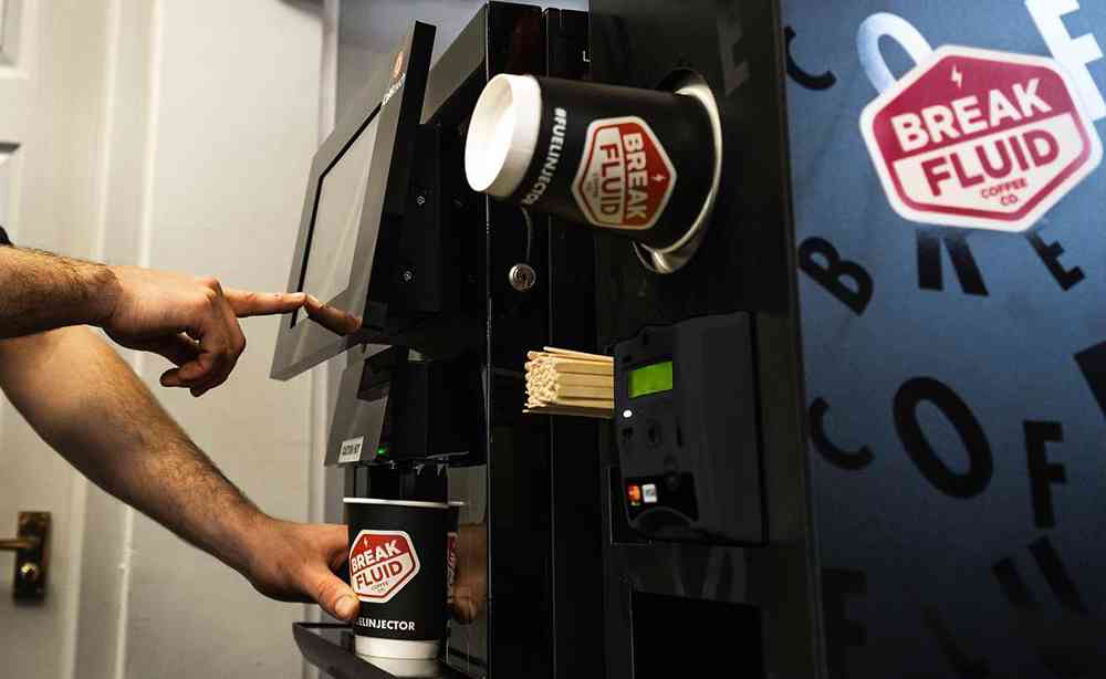 Break Fluid Coffee to Go Machine