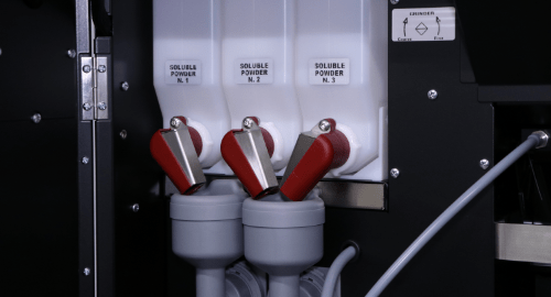Inside of CafeTouch 8 coffee machine