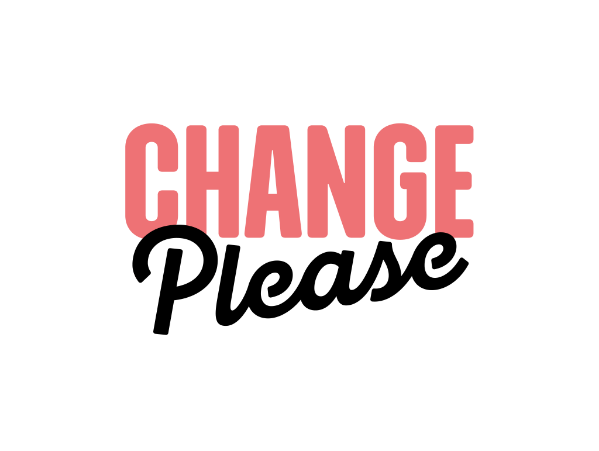 Change Please Logo