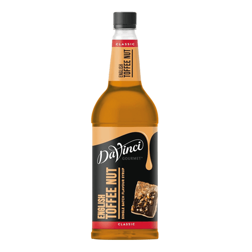 DaVinci English Toffee Nut Syrup 1L Liquidline