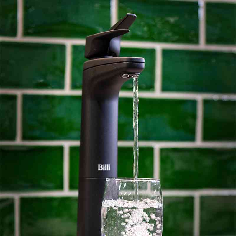 Billi Hot & Cold Water Tap in Green Office Kitchen