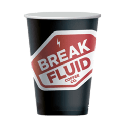 Break Fluid 8oz Double Wall Paper Cups