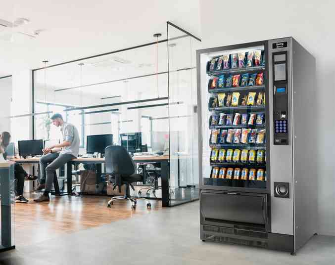 Swing Combination Vending Machine in Office