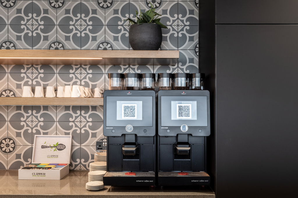 Coffee machines showroom