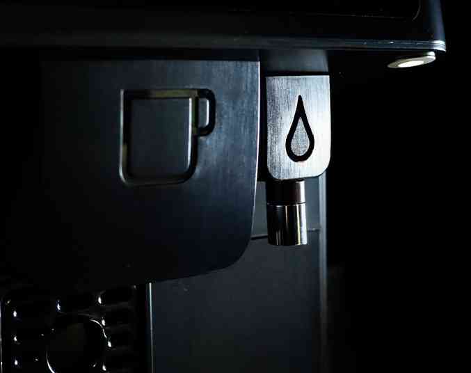 close up photo of commercial coffee machine